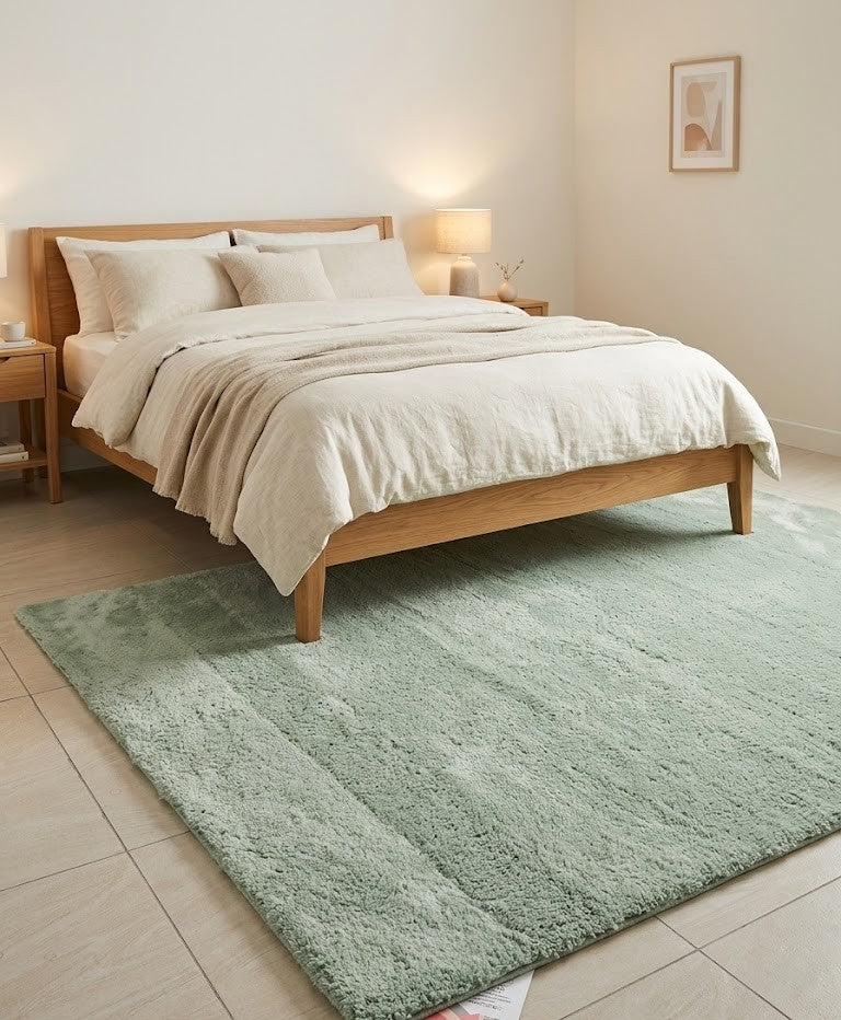 Tepih Modern Aksu Royal Mentë Anti-Slip për Sallon dhe Dhomë Gjumi
